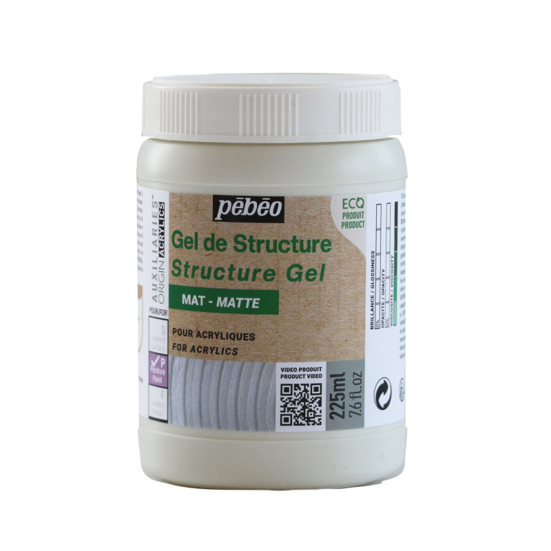 Gel de structure mat Origins Acrylic - 225 ml, 475 ml ou 975 ml - 475
