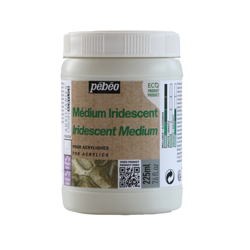Médium iridescent 225 ml Origin Acrylics