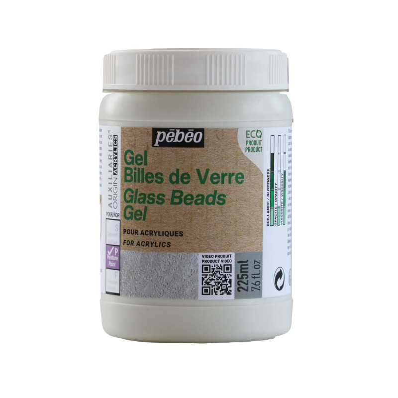 Gel billes de verre 225 ml Origin Acrylics