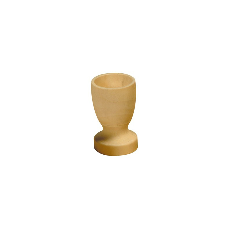Coquetier classique en bois