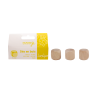 Lot de 3 dés en bois naturel