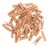 Pinces à linge bois 72 mm - 24 pcs
