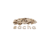 Lettres minuscules bois X104