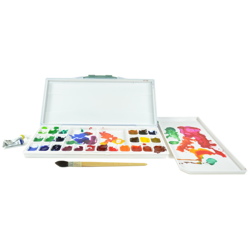 Palette plastique hermétique 24 cases