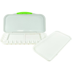 Palette plastique hermétique 18 cases