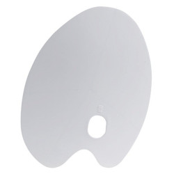 Palette ovale en plastique - x 30 cm