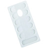 Palette rectangulaire en plastique & 12 godets