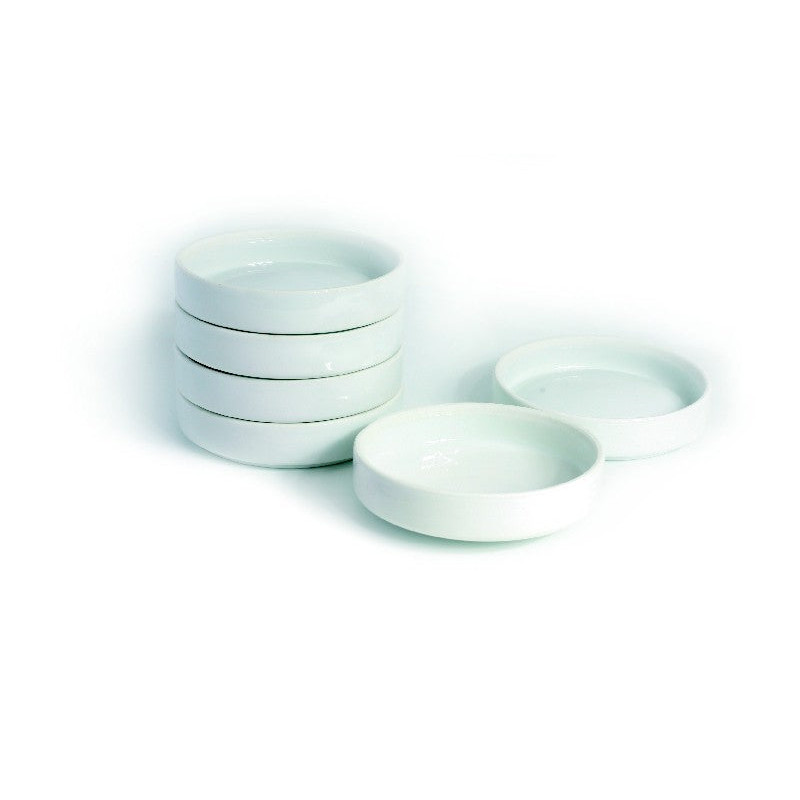 6 Godets porcelaine