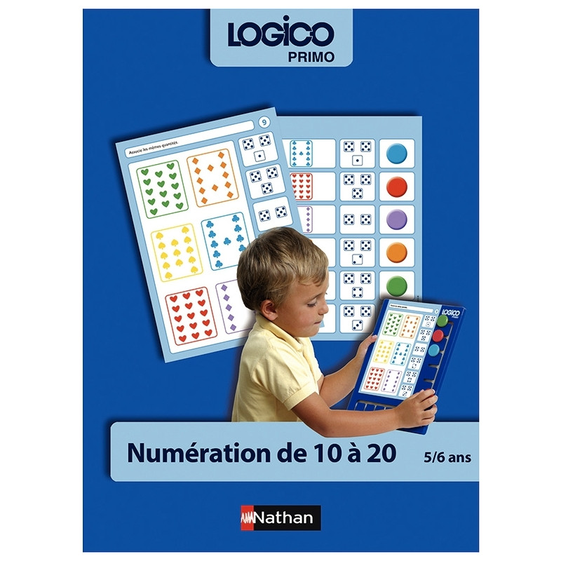 Fichier LOGICO PRIMO numération de 10 à 20