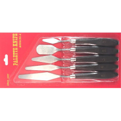 Set de 5 couteaux à peindre