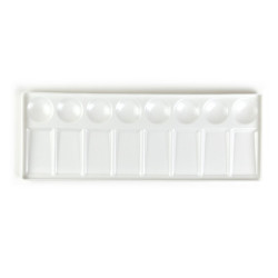 Palette plastique rectangulaire 30,5x11,5cm