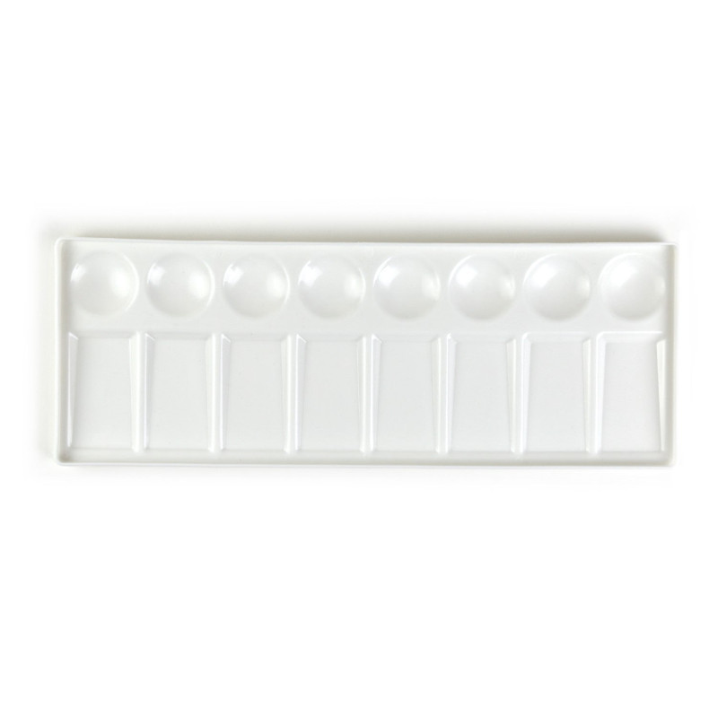 Palette plastique rectangulaire 30,5x11,5cm