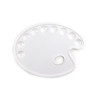 Palette plastique ovale 22x29cm