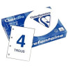 Ramette de 500 feuilles format A4 80g blanc perforée CLAIRALFA