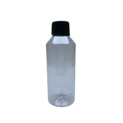 Flacon plastique vide 250 ml + bouchon
