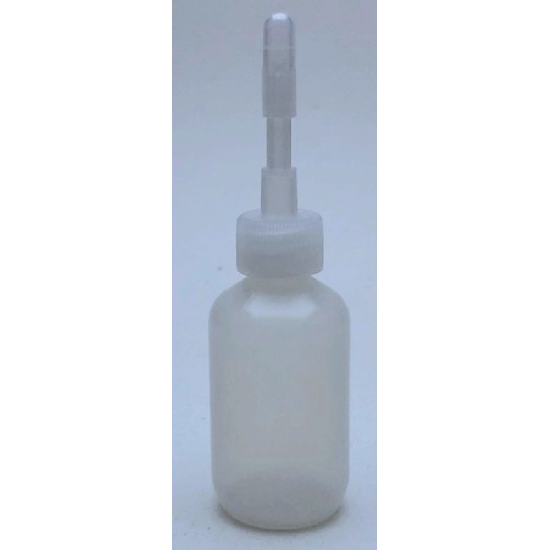 Flacon plastique vide 27 ml + bouchon