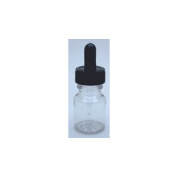 Flacon plastique vide 30 ml + pipette