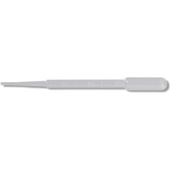 Pochette de 5 pipettes longues graduées 155 mm