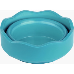Gobelet à eau pliable turquoise