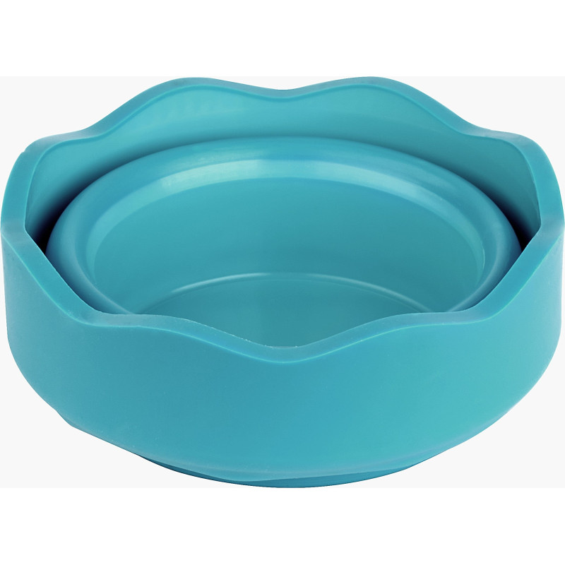 Gobelet à eau pliable turquoise