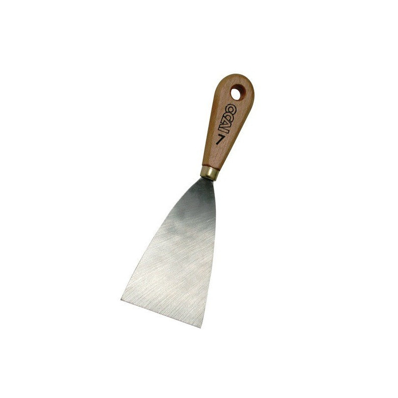 Couteau acier manche en bois - 8cm