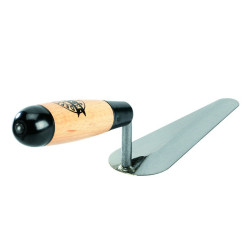 Truelle langue chat acier - 14cm