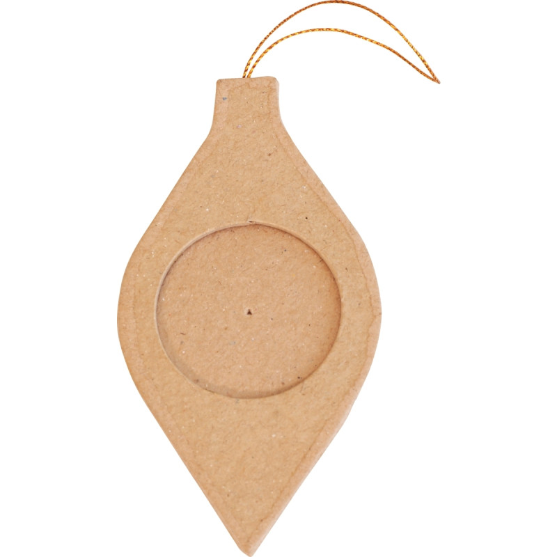 Lot de 10 cadres boules de Noël à suspendre, assortiment n°2