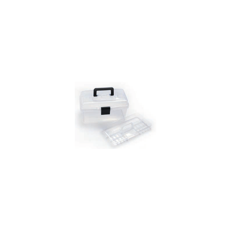 Boîte de rangement transparente 20x12,4x11cm