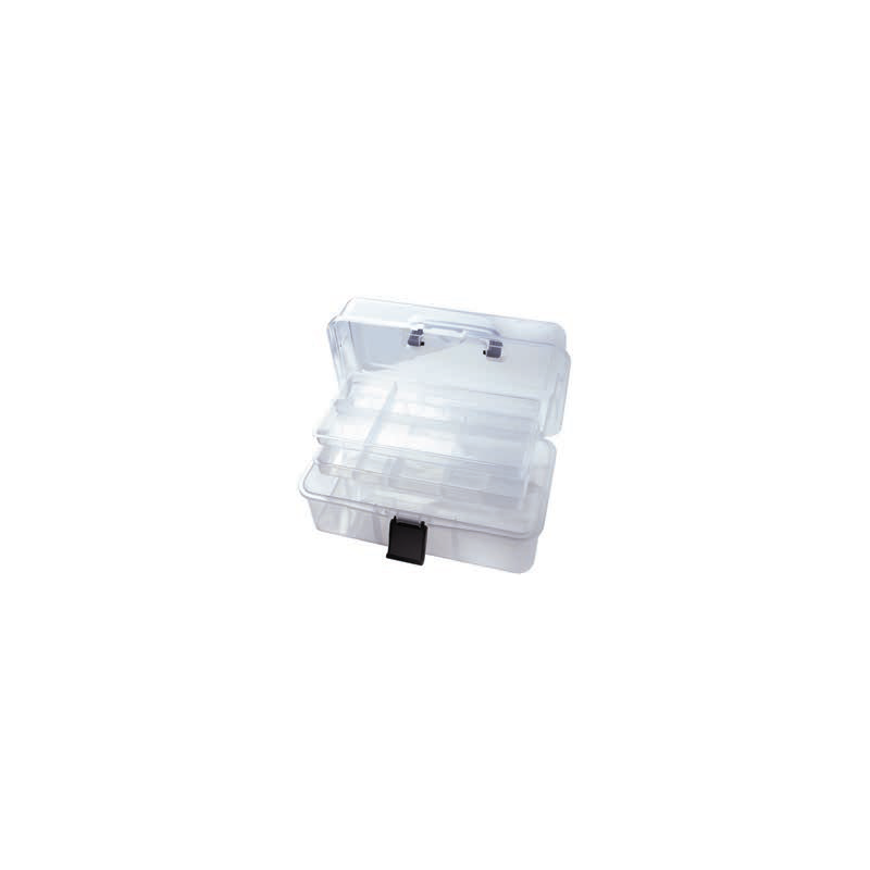 Boîte de rangement transparente 33x20x15cm