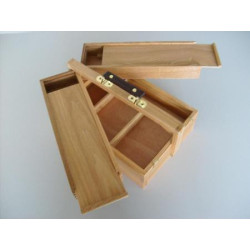 Boite du peintre en bois - 36x24x17 cm
