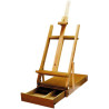 Chevalet de table D26 avec boîte de rangement