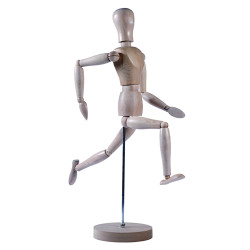 Mannequin bois homme - 30 Cm Homme
