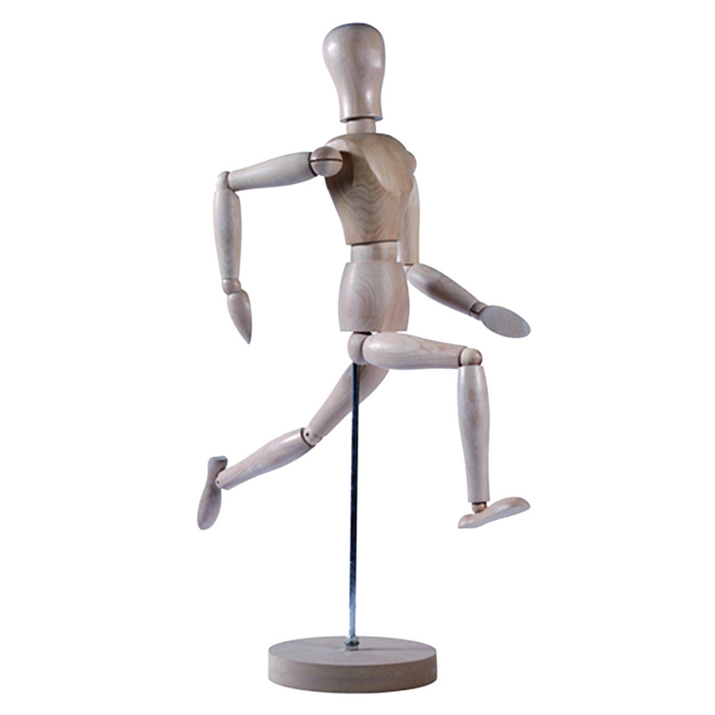 Mannequin bois homme - 30 Cm Homme