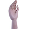 Main droite articulée - Main femme 25cm