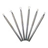 Set 6 mirettes affutées manche alu
