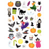 Sachet de 352 gommettes Halloween