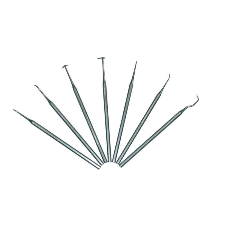Kit d'outils de poterie métal