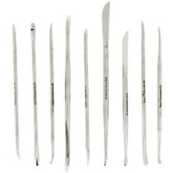 Set 9 pièces mini-outils modelage
