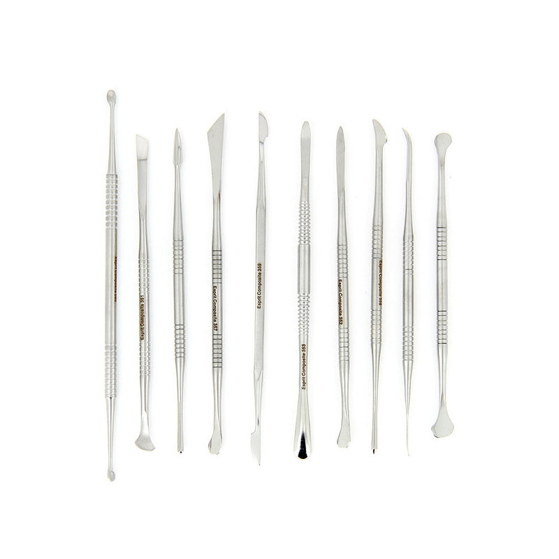 Set 10 pièces outils modelage pour la cire