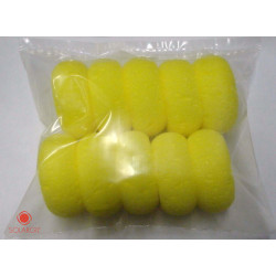 Eponges rondes assortiment de 10