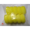 Eponges rondes assortiment de 10