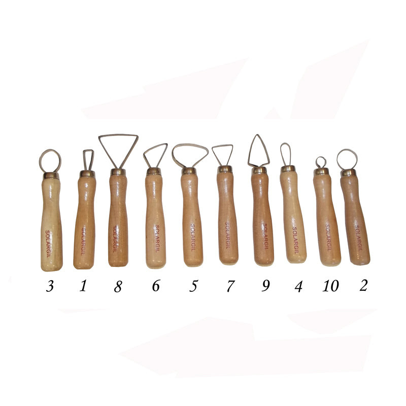 Set de 10 mirettes courtes coupantes