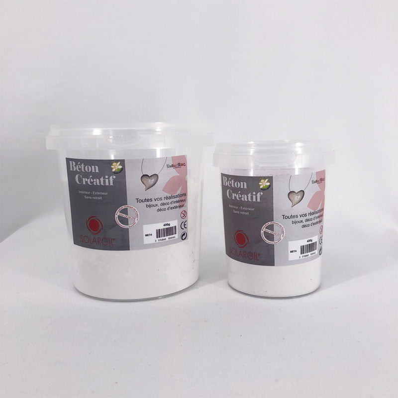 Béton créatif 400 gr ou 1 kg - Pot 1 kg