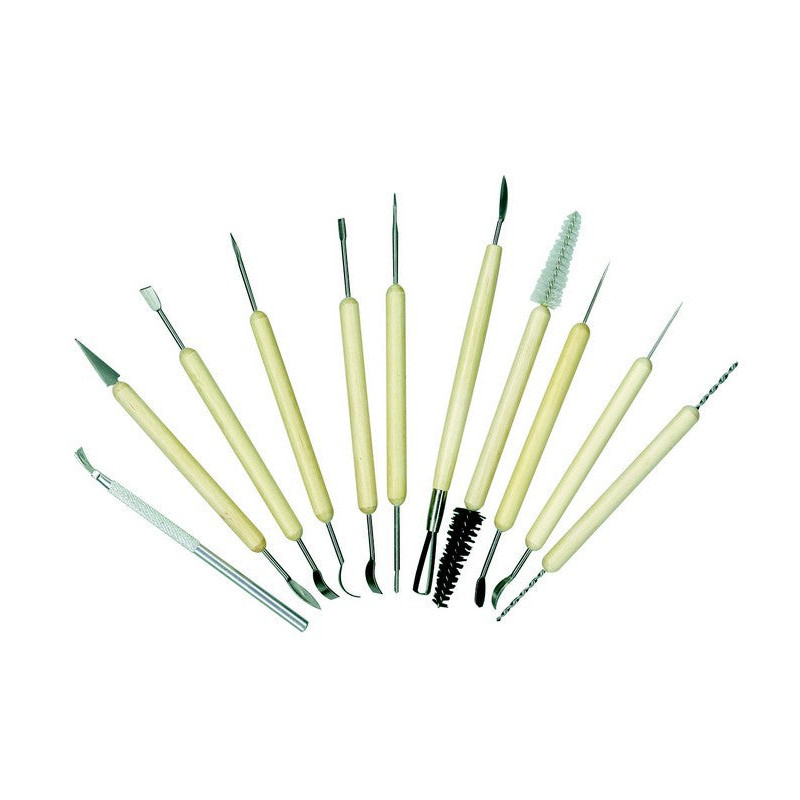 Set de 11 outils de modelage