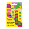 Pâte à modeler Plastilina X6 15g fluo Jovi explore - 6 x 15gr fluo
