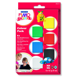 Kit Fimo Kids assortiment garçon 6x42gr