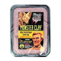 Pâte à modeler Monster Clay Hard Terra cota