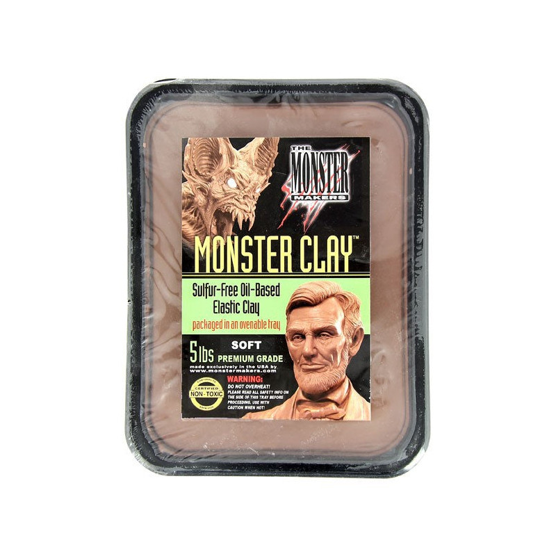 Pâte à modeler Monster Clay Soft Terra cota