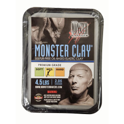 Pâte à modeler Monster Clay Medium Gris