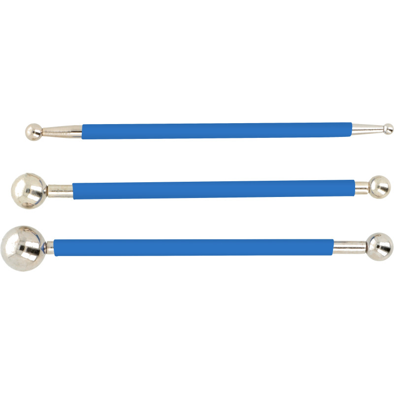Stylets à bille à embosser double pointe (x3)